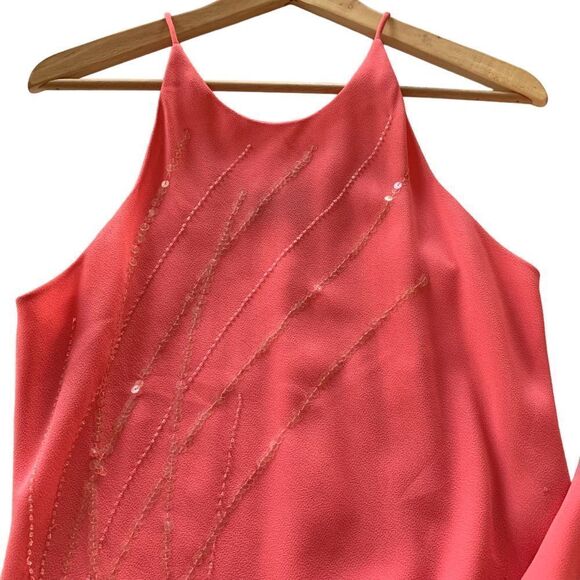 Vintage Chelsea Nites Formal Sequin Dress - Picture 3 of 10